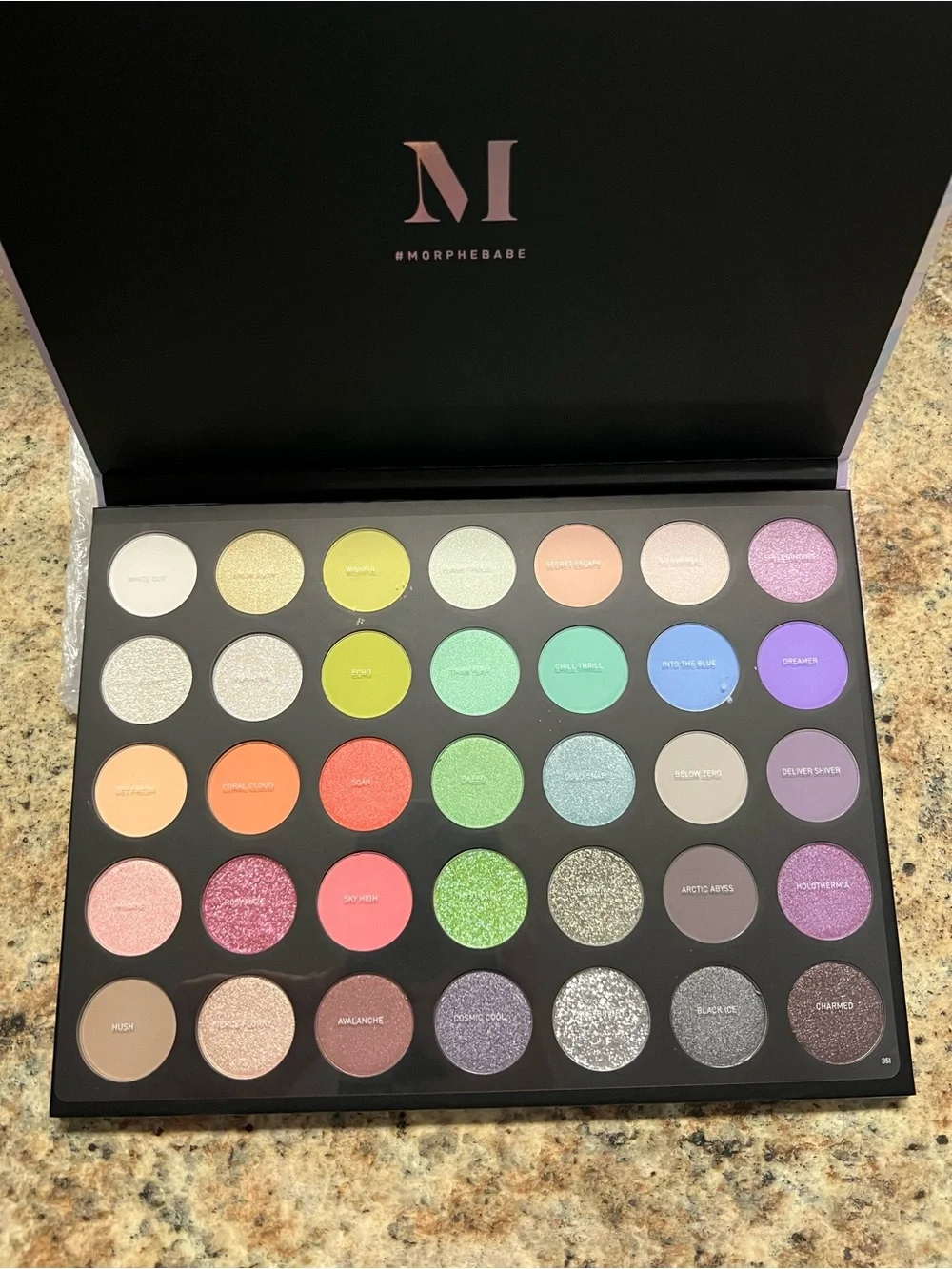 Morphe 35I Icy Fantasy Eyeshadow Palette - Pastel Multicolor